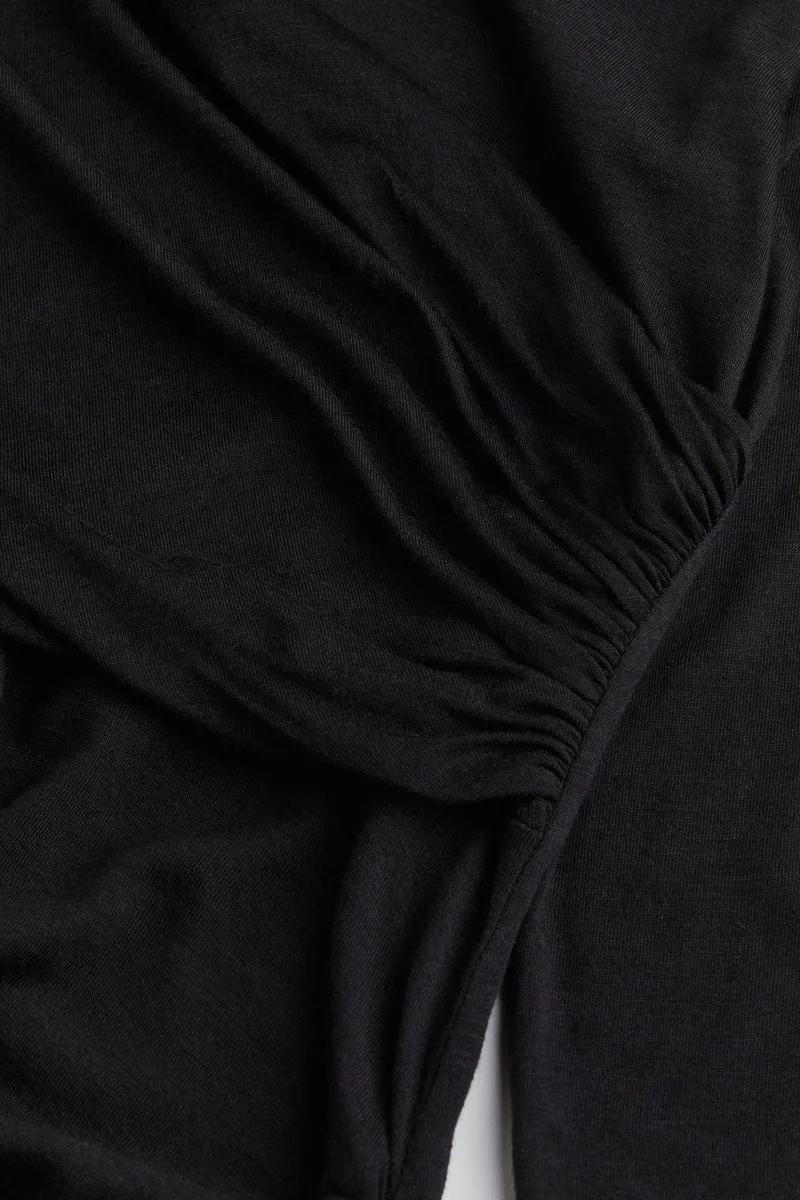 H&M Draped jersey dress