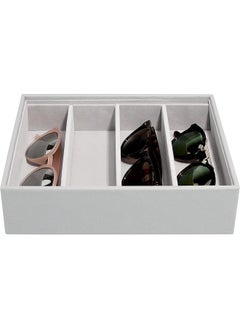 Stackers Stackers Pebble Grey Classic Medium Jewellery Box Sunglasses Layer  - Image 1