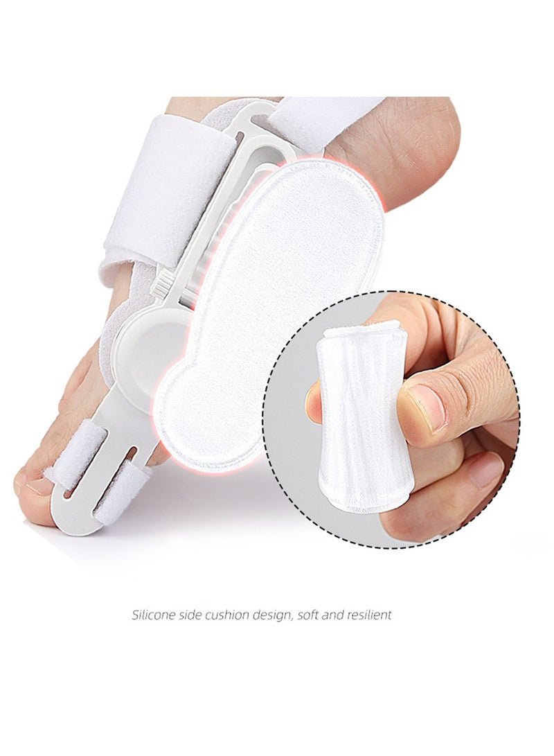 Toe Straightener Toe Bunion Corrector,Upgraded Press-Button Correction,Orthopedic Toe Straightener with Relief,Suitable for Left and Right Feet for Women and Men - Image 4