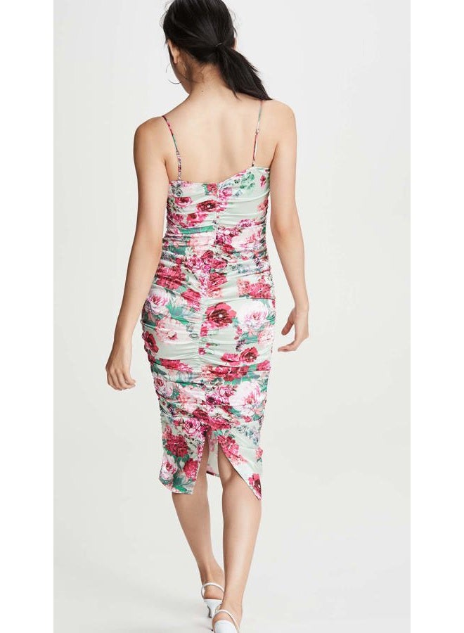 For Love & Lemons Women's Bodycon Cocktail Dress, Mint, XS - Image 3