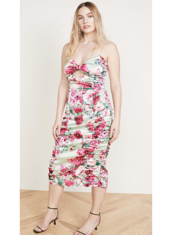 For Love & Lemons Women's Bodycon Cocktail Dress, Mint, XS - Image 4