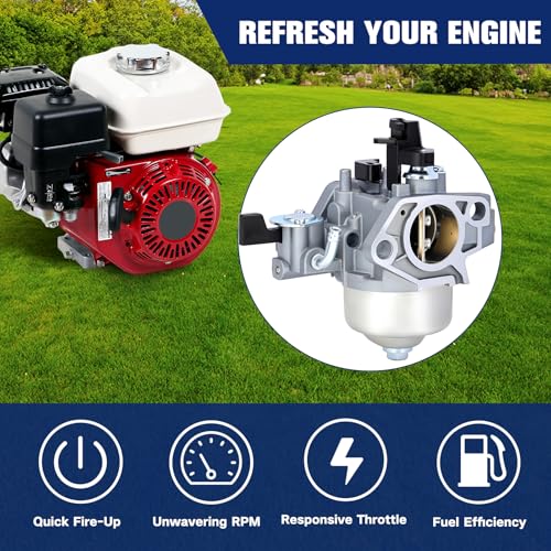 Powtol كربوراتور Powtol GX390 13HP لهوندا GX340 11HP GX 340 GX 390 لمحطات الضغط استبدال 16100-ZF6-V01 16100-Z5T-901 مع فلتر هواء 17210-ZE3-505 - Image 3