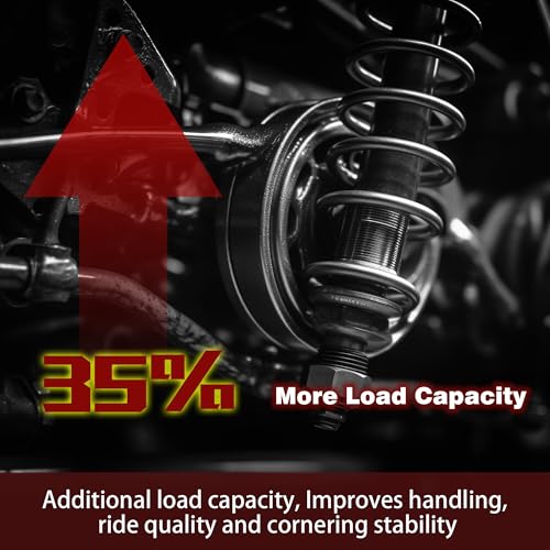 Gleyi 929-942 1" Lift Front Heavy Duty Coil Springs Compatible with 2005-2025 F250 Super Duty F350 Super Duty F450 F550 4x4, Provide Extra 35% Load Capacity - Image 2