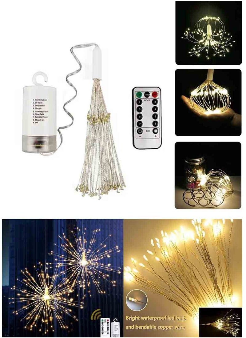co arma Copper Wire Movable Fireworks Light Bar With Remote Control  - Image 1
