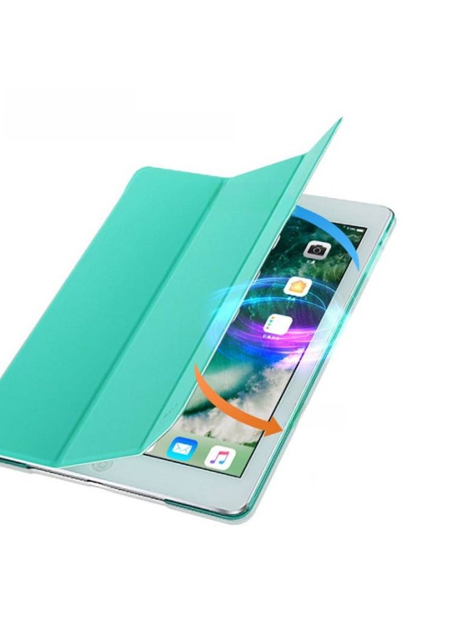 For Ipad Pro10.5 Leather Case Mini6 2021 Protective Case Ipad9.7 Tri-fold PC Protective Case 10.2-Color:Orange-Applicable Model:pro10.5 Inch/air 10.5 2019 - Image 3