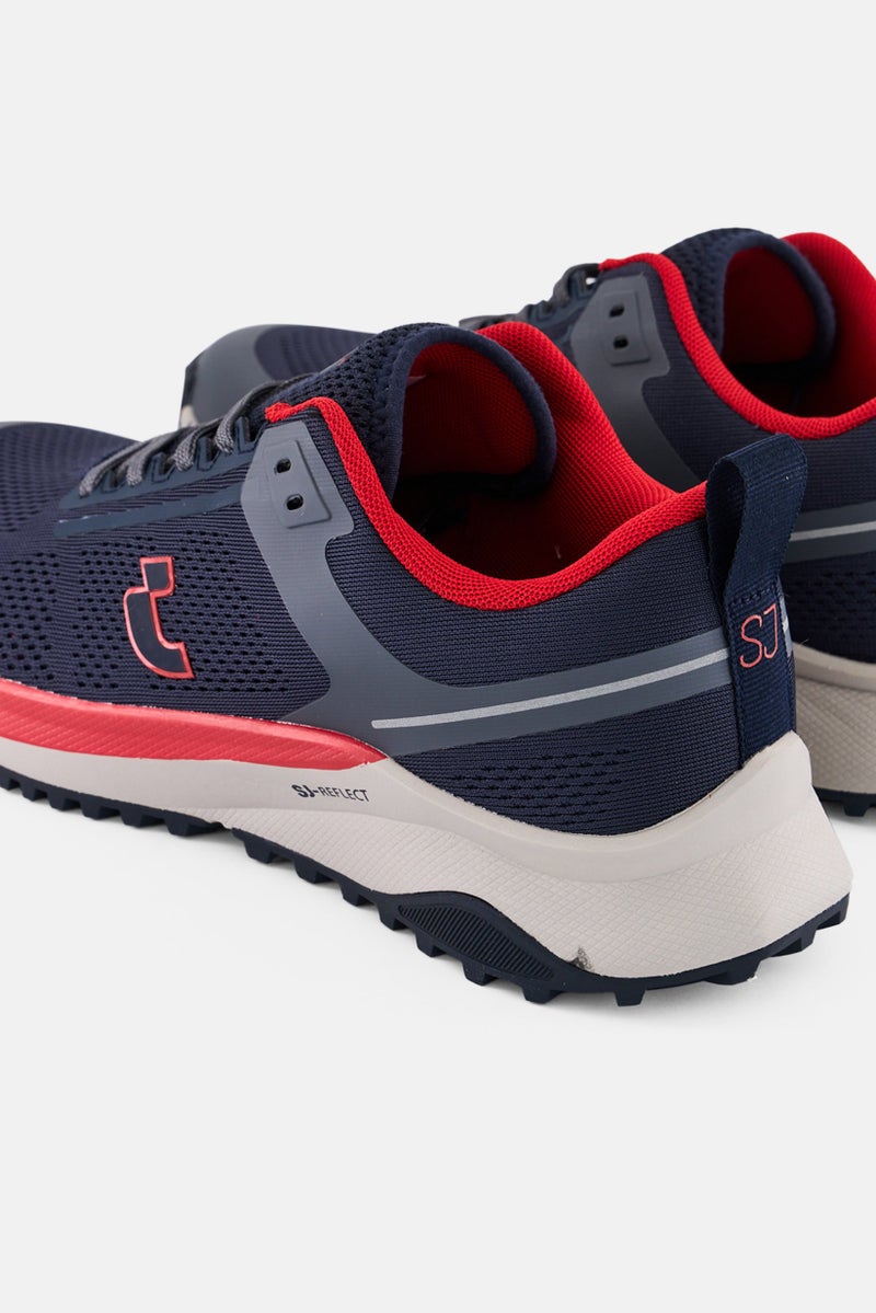 SJ Men  Lace Up Running Shoes, Multicolor - Image 3