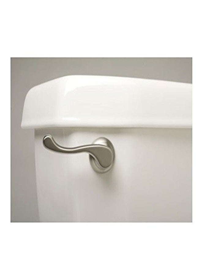 Plumb Pak PP836-74BNL Universal Fit Toilet Handle Tank Flush Lever, Decorative Latch Door Style for Front, Side, or Angle Mount, Brushed Nickel - Image 2
