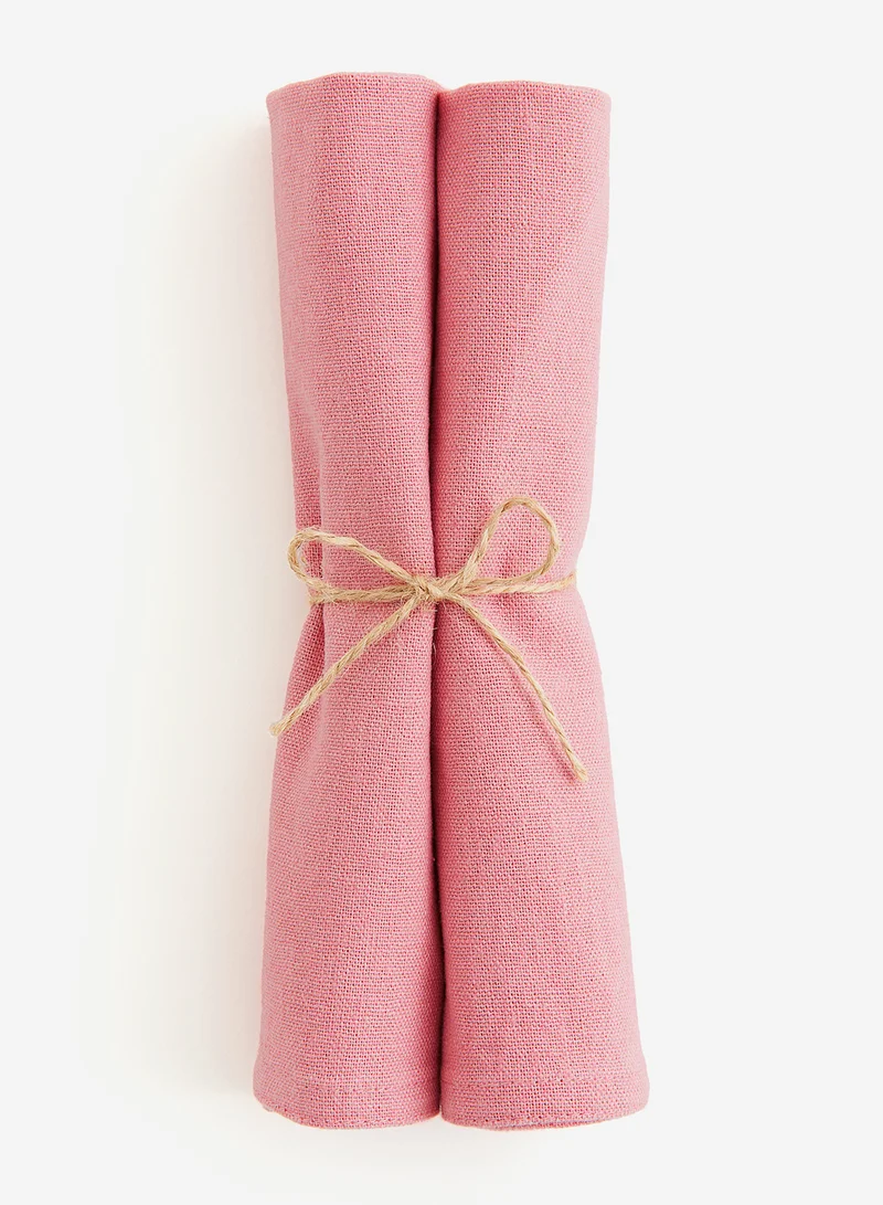 H&M 2-Pack Linen-Blend Napkins