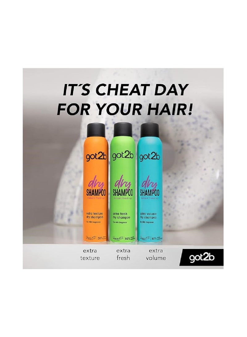 Got2b Schwarzkopf Got2B Fresh It Up Dry Shampoo Breezy Tropical 200 ml - Image 2