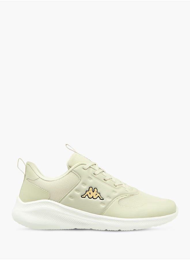 Kappa Mens Textured Lace-Up Sports Shoes with Pull Tabs  - Image 3