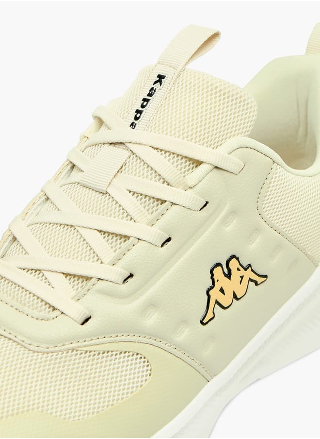 Kappa Mens Textured Lace-Up Sports Shoes with Pull Tabs  - Image 4