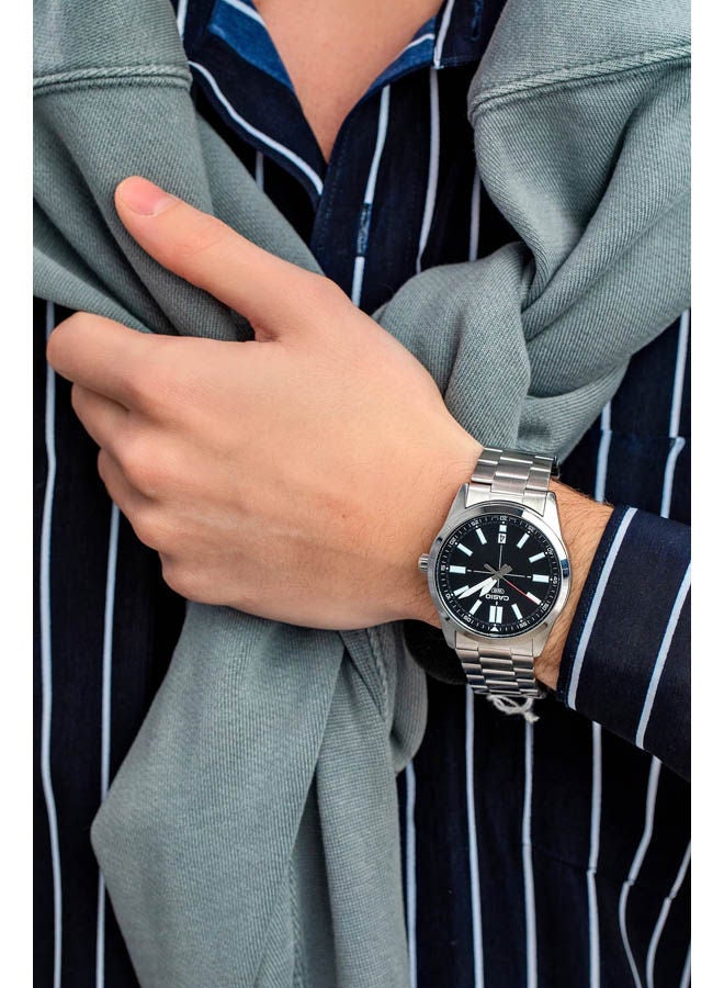 CASIO Stainless Steel Analog Watch MTP-VD02D-1EUDF - Image 2