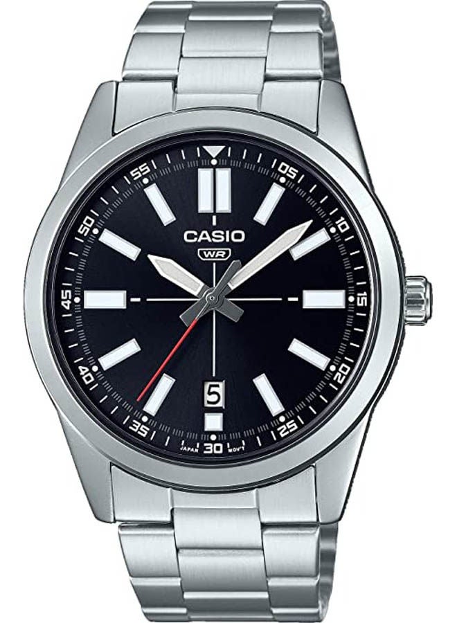 CASIO Stainless Steel Analog Watch MTP-VD02D-1EUDF - Image 1