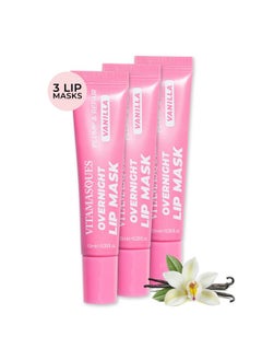 Vitamasques Vitamasques Overnight Lip Mask - Hydrating Lip Balm Moisturizer with Vitamins & Natural Oil Hydrates, Nourishes & Plumps Lips Area - Lip Care Products  - Image 1