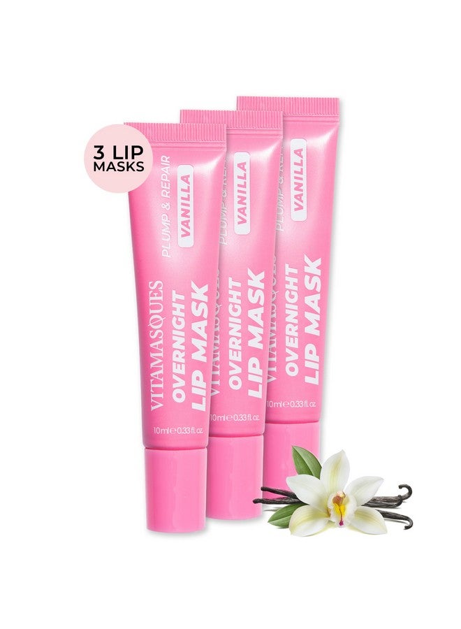 Vitamasques Overnight Lip Mask - Hydrating Lip Balm Moisturizer with Vitamins & Natural Oil Hydrates, Nourishes & Plumps Lips Area - Lip Care Products - Image 1