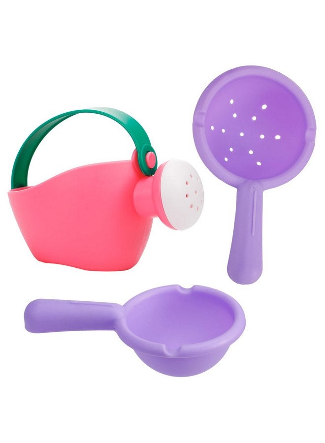 Biubee Bath Toys for Toddlers Age 1-3, 3 Pack Baby Bath Tub Swimming Pool Water Table Toys, Soft Mold Free Water Toys Fun Tactile Training Newborn Gifts - Image 1