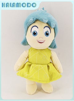 HALAMODO Inside Out Light - Yellow Princess Joy Q - version Plush Toy - A Sweet and Thoughtful Item for Birthday Giving, Perfect for Decorating Bedroom, Living Room, and Desk Areas, and an Office Relaxation Essential 23cm  - Image 1