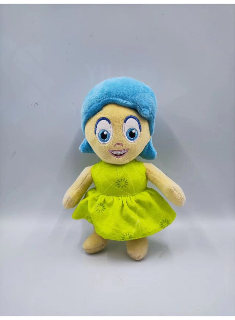 HALAMODO Inside Out Light - Yellow Princess Joy Q - version Plush Toy - A Sweet and Thoughtful Item for Birthday Giving, Perfect for Decorating Bedroom, Living Room, and Desk Areas, and an Office Relaxation Essential 23cm - Image 2