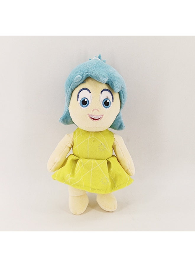 HALAMODO Inside Out Light - Yellow Princess Joy Q - version Plush Toy - A Sweet and Thoughtful Item for Birthday Giving, Perfect for Decorating Bedroom, Living Room, and Desk Areas, and an Office Relaxation Essential 23cm - Image 3