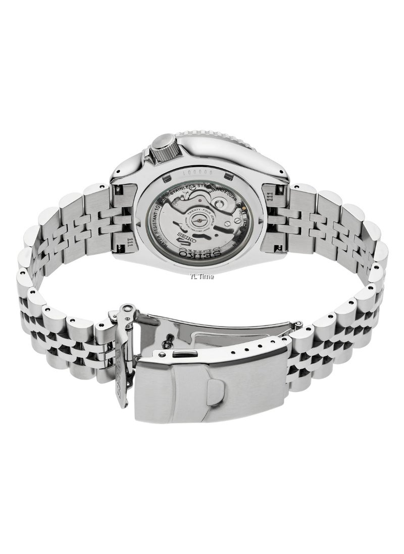 Seiko - Mens 5 Sports SKX GMT Automatic Grey Dial Watch - SSK021K1 - Image 1