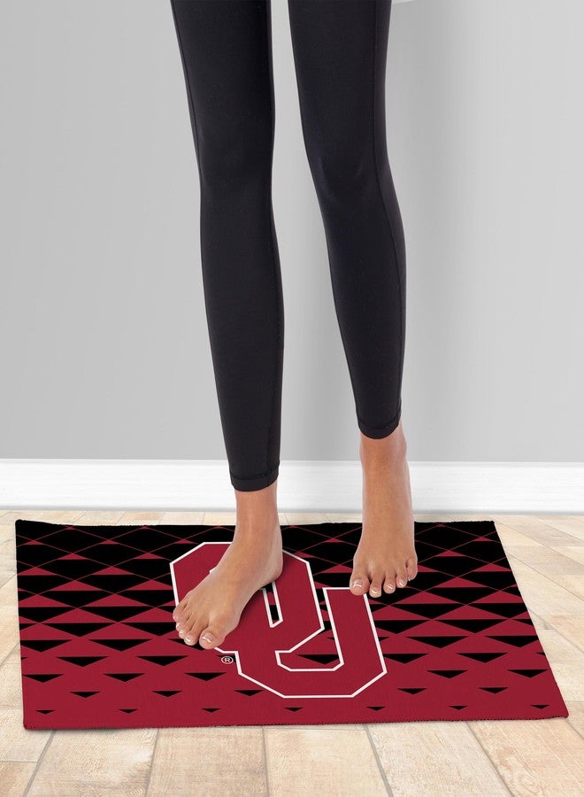 Northwest NCAA Oklahoma Sooners, Washable Rug, 20 x 32 Inches, Dropzone - Image 2