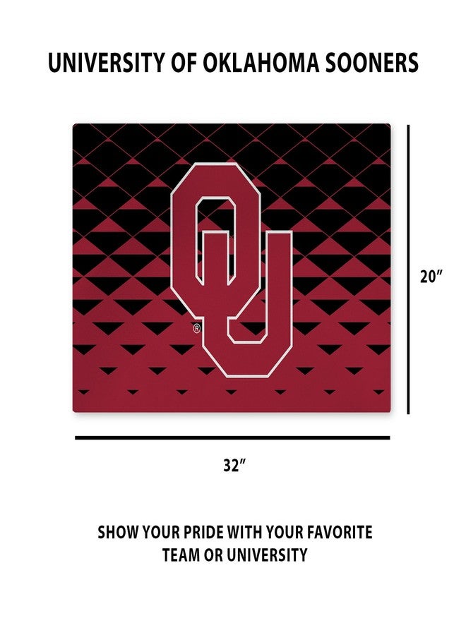 Northwest NCAA Oklahoma Sooners, Washable Rug, 20 x 32 Inches, Dropzone - Image 5