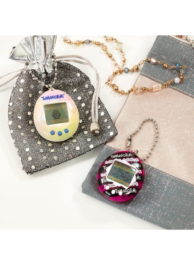 Tamagotchi 42880 Bandai Gen 2 Flower Gingham Shell With Chain The Original Virtual Reality Pet Multicolor - Image 5