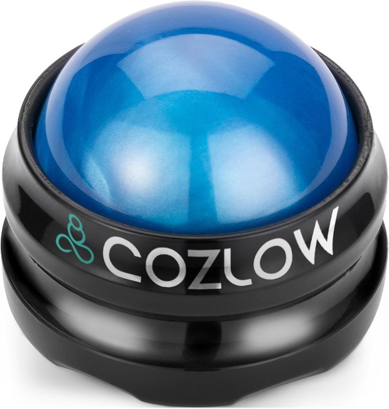 COZLOW Massage Ball Muscle Massager Roller Tool for Trigger Point Deep Tissue Release Hand Held Manual Massage Therapy for Back Neck Leg Shoulder Foot Pain Relief by Cozlow - Image 1