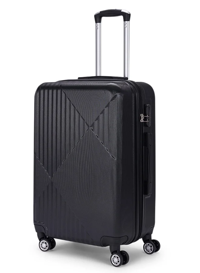 LIMRA A travel bag set consisting of 3 luggage bags Black
