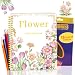 Cbcmpica Beautiful Adult Coloring Book Set with 18Color Pencil Set Coloring Books for Adults Relaxation Adult Coloring Book for Women GiftsElegant Art Style with 35 Patterns - Image 2
