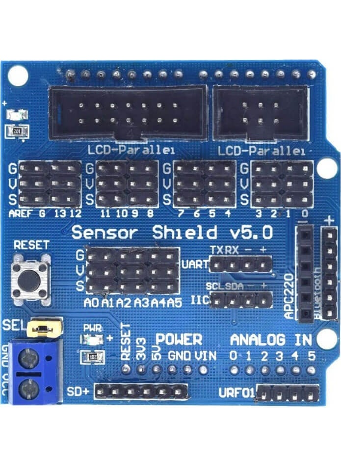 Arduino Uno R3 Sensor Shield V5 Expansion Board