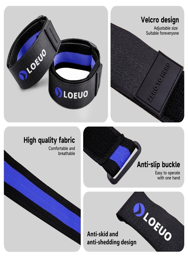 LOEUO Booty Bands for Working Out Glutes, Adjustable Blood Flow Restriction Bands with Non Slip for Workout Butt & Thigh Building, Occlusion Bands for Women and Men Glutes Easy to Carry - Image 4