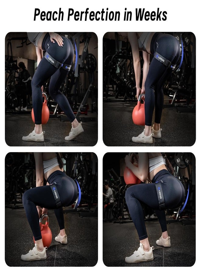 LOEUO Booty Bands for Working Out Glutes, Adjustable Blood Flow Restriction Bands with Non Slip for Workout Butt & Thigh Building, Occlusion Bands for Women and Men Glutes Easy to Carry - Image 3