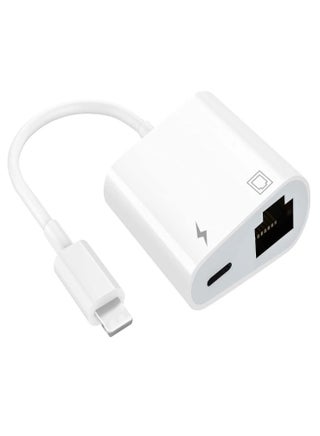Lightning to RJ45 Adapter 2 in 1 Ethernet LAN Network Adapter with Charge Port - pzsku/Z3C600D364C5D8A7A0CC0Z/45/1746216140/9a248719-fa41-4572-a6a6-18c49c6e45bd