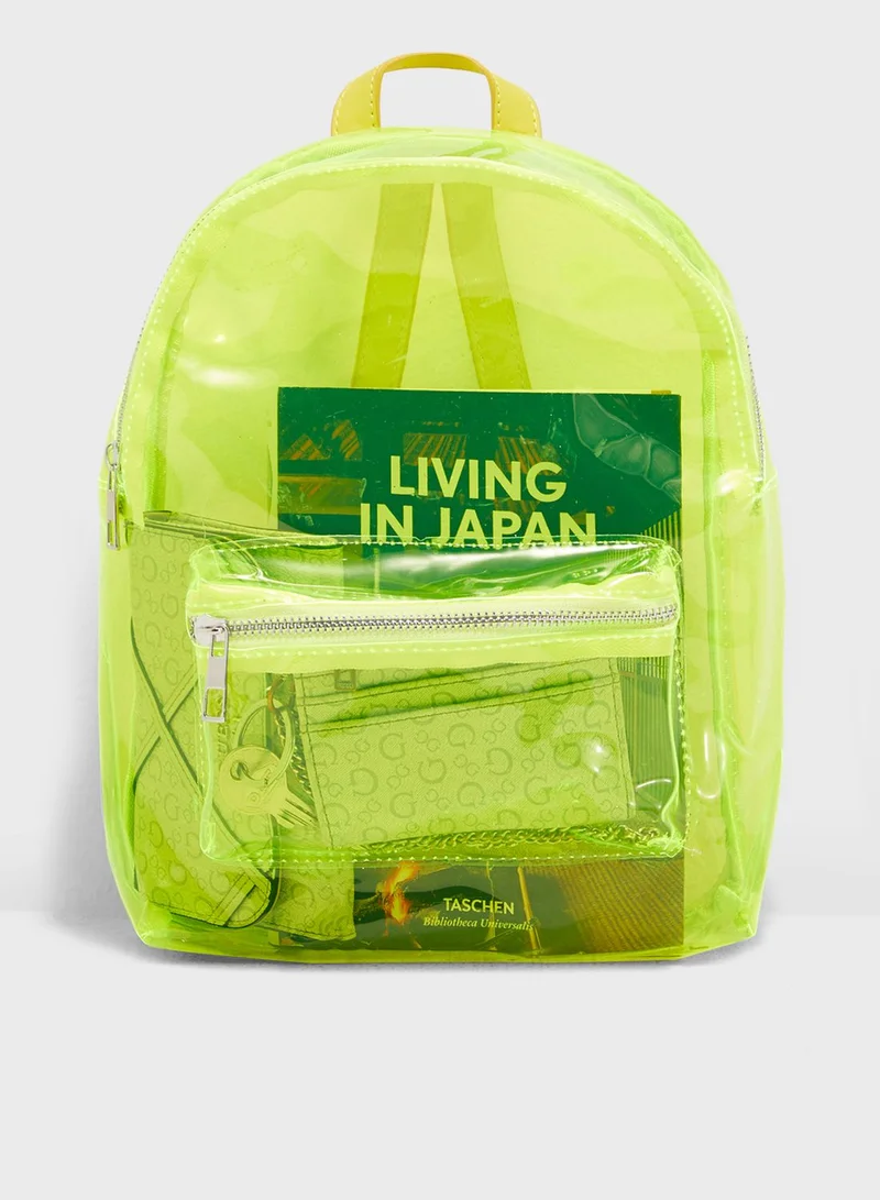 Ginger Plastic Neon Backpack