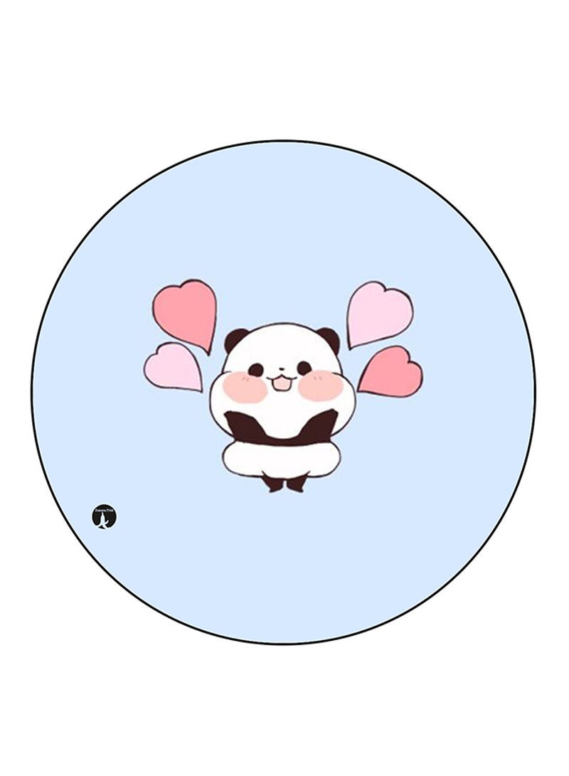 RKN A Panda Printed Mouse Pad Multicolour