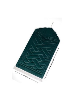 Generic Maqam Ibrahim Premium Padded Prayer Mat - Size 65 * 120 cm, Perfume The Kaaba - A Unique Gift for All Occasions for a Unique Spiritual Experience in the Shape of a Mihrab (Oil Lotus)  - Image 3