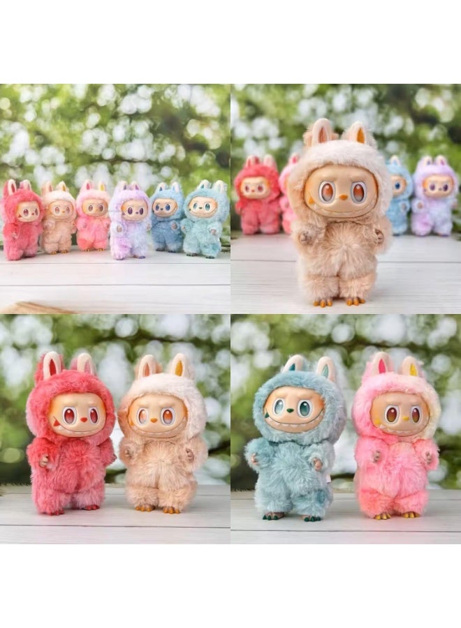 Pop Mart x Bunny The Monsters Labubu – Plush Keychain & Vinyl Blind Box Figure, Collectible Bag Charm with Secret Random Design Love, Hope, Serenity, Luck, Happiness, Loyalty – Gift for Kids & Teens - Image 4