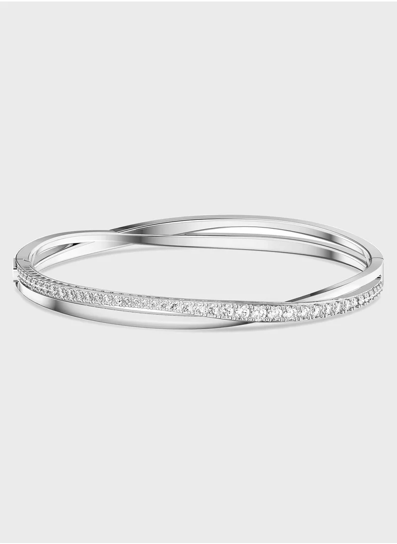 SWAROVSKI Twist Bangle Rows Bracelet