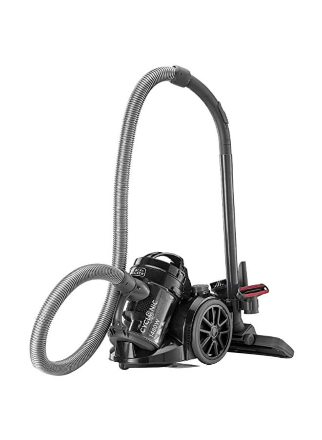 بلاك اند ديكر مكنسة كهربائية بدون كيس 1.8 L 1300 W VM1480-B5 أسود - Image 1