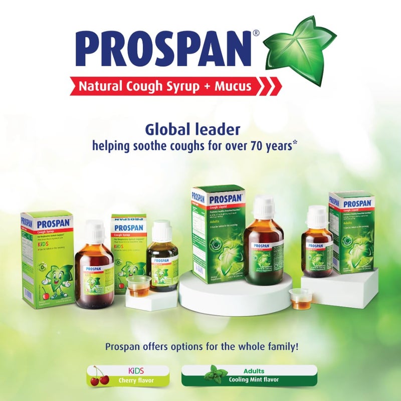 Prospan/Abrilar Kids Cough Syrup + Mucus with Proprietary Ivy Leaf Extract EA575 - Soothes Cough, Mucus Relief, No Sugar, Non-Drowsy, Alcohol-Free, Drug-Free - 200 mL - Image 4