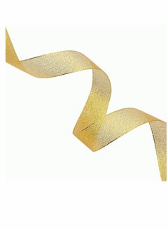 KASTWAVE 25 Yards Glitter Metallic Ribbon 1" Wide Ribbon , DELFINO Sparkly Fabric Ribbon Gift Ribbon Thin Ribbon  - Image 5