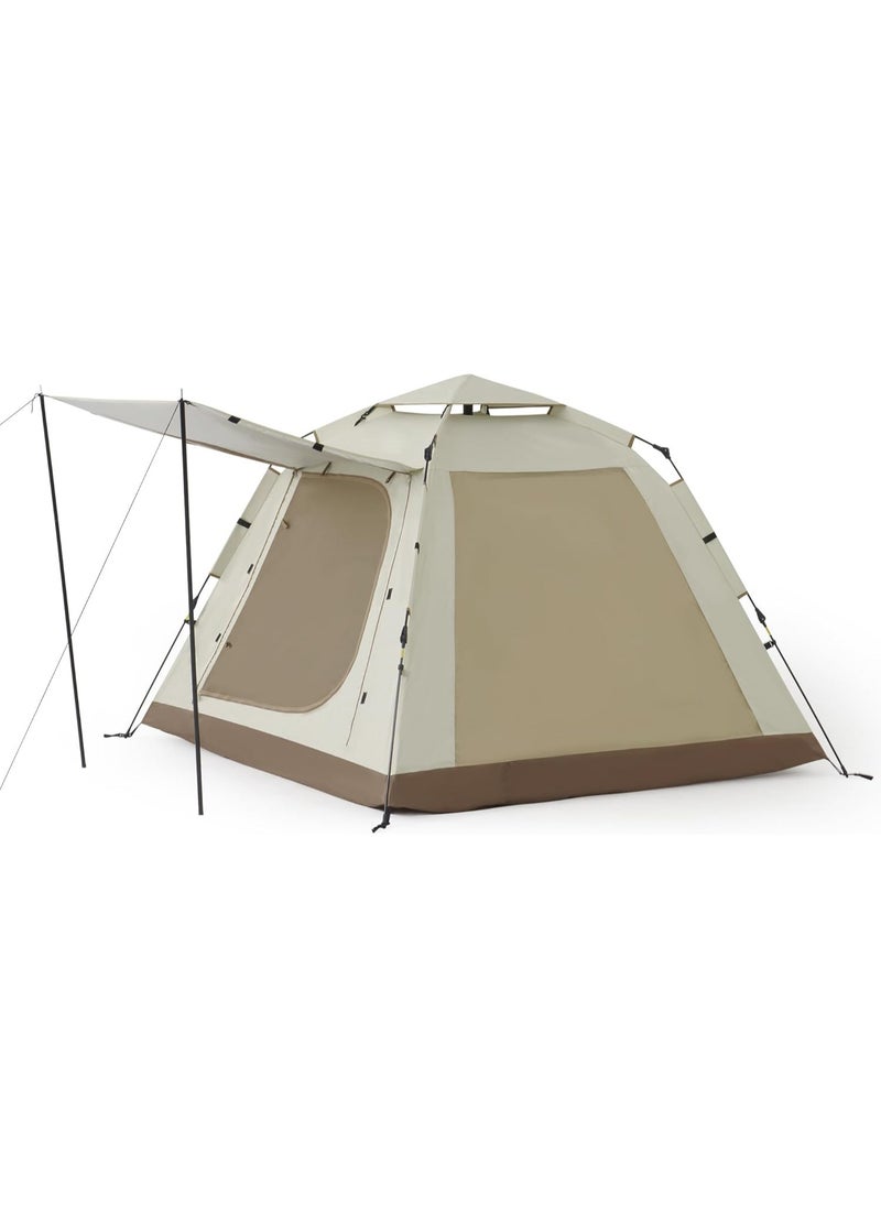Arabest - Camping Tent - 5-8 Person Family Tent Instant Easy Set up Tent with Carry Bag, Waterproof Windproof Pop Up Tent for Camping, Hiking, Mountaineering - Image 1