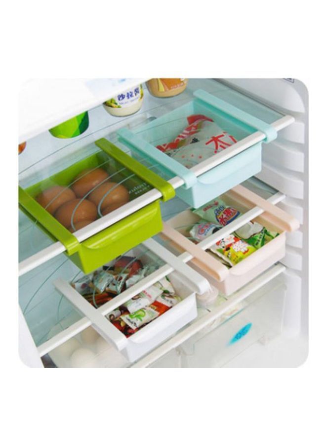 NIBEMINENT Fridge Storage Sliding Drawer Blue  - Image 4