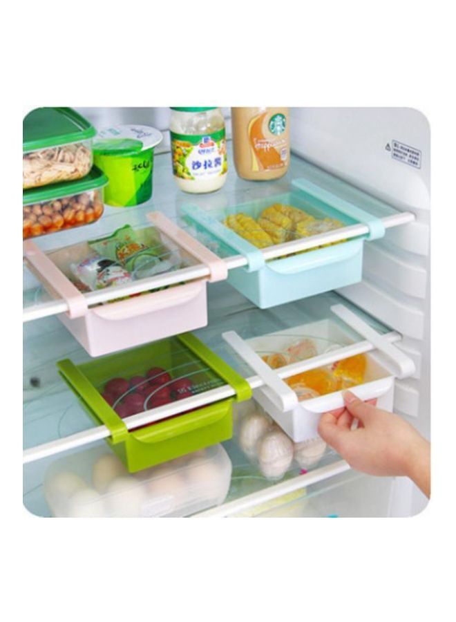 NIBEMINENT Fridge Storage Sliding Drawer Blue  - Image 3