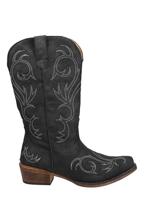 ROPER Women's Riley Western Boot, Black, 40 EU - Image 1