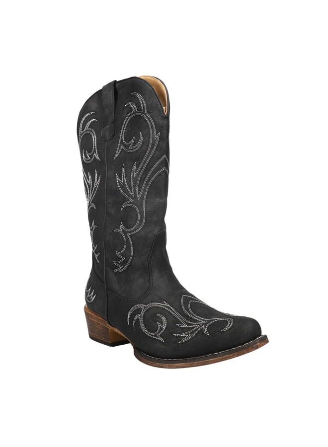 ROPER Women's Riley Western Boot, Black, 40 EU - Image 2