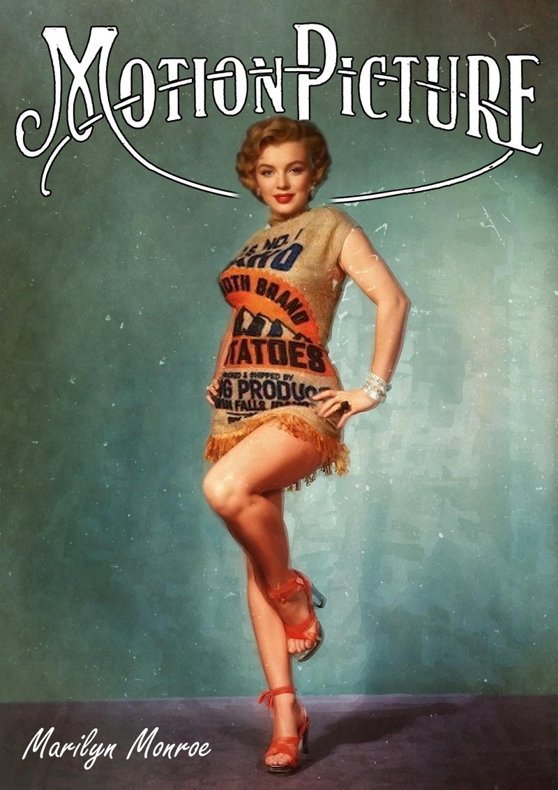 TNESSENTIAL Marilyn Monroe Motion Picture Magazine Poster | Vintage Hollywood Wall Art | Old Money Cinema Print - Image 5