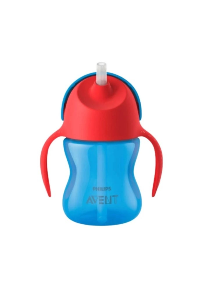 Philips Avent Bendy Straw Cup, 200 Ml, 9+ Months, Assorted Color - Image 2