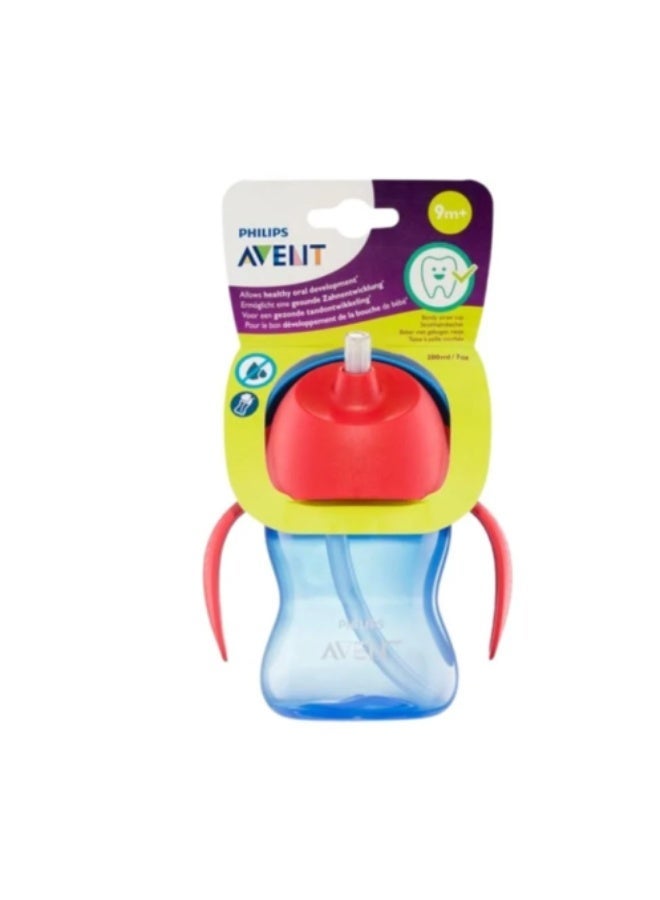 Philips Avent Bendy Straw Cup, 200 Ml, 9+ Months, Assorted Color - Image 1